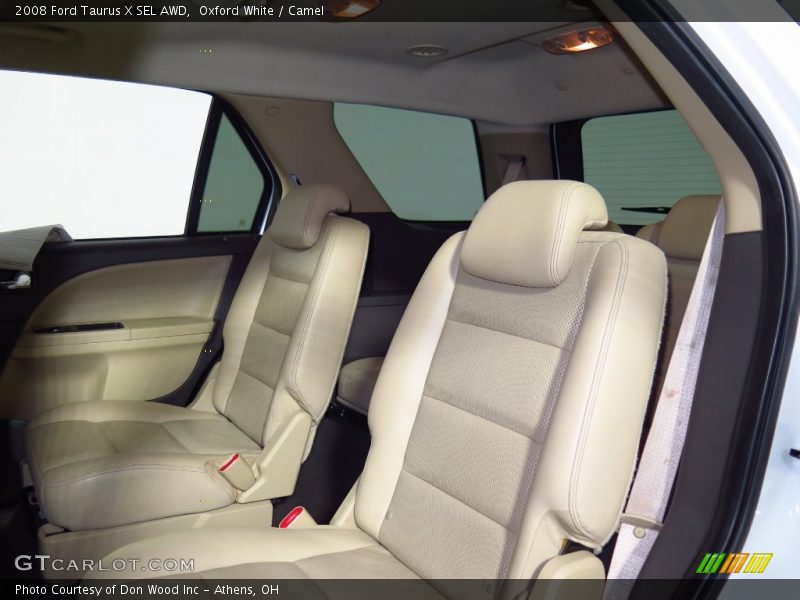 Oxford White / Camel 2008 Ford Taurus X SEL AWD