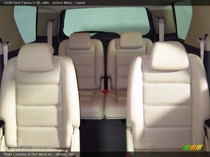 Oxford White / Camel 2008 Ford Taurus X SEL AWD