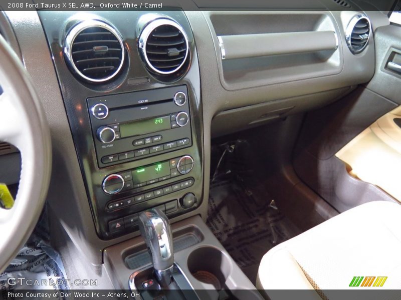Oxford White / Camel 2008 Ford Taurus X SEL AWD