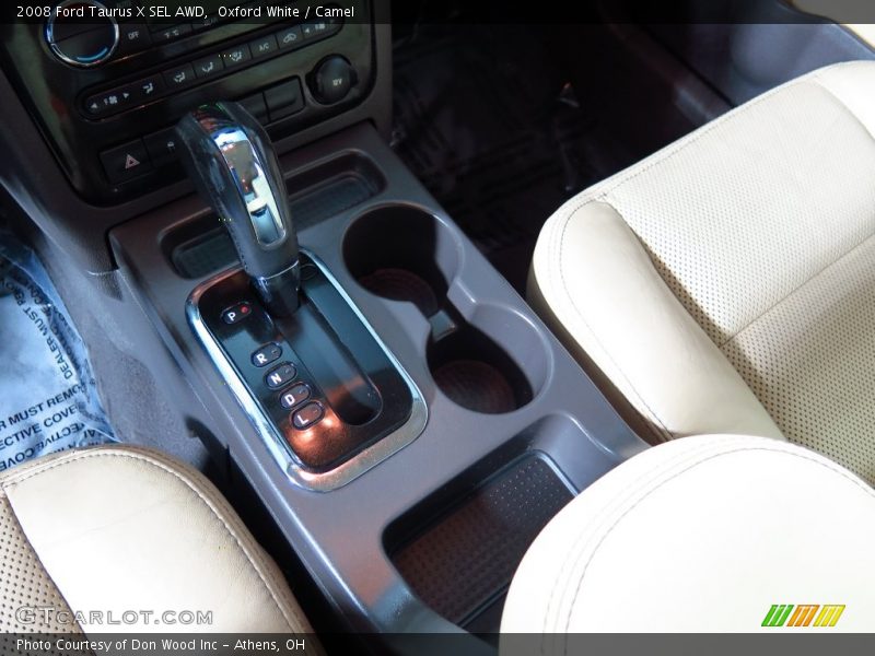 Oxford White / Camel 2008 Ford Taurus X SEL AWD