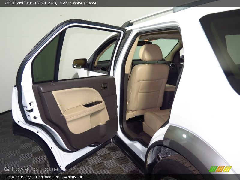 Oxford White / Camel 2008 Ford Taurus X SEL AWD