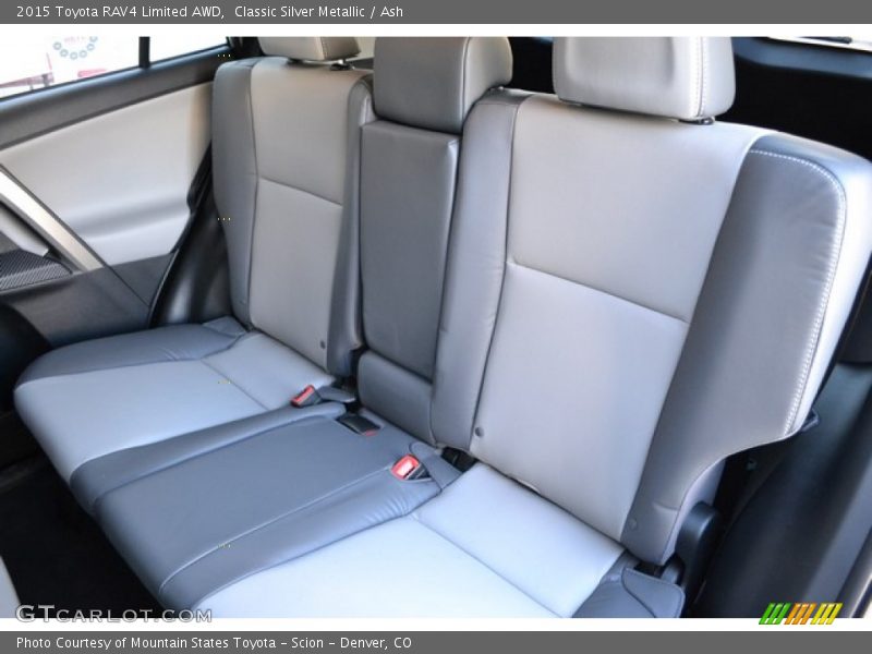 Classic Silver Metallic / Ash 2015 Toyota RAV4 Limited AWD