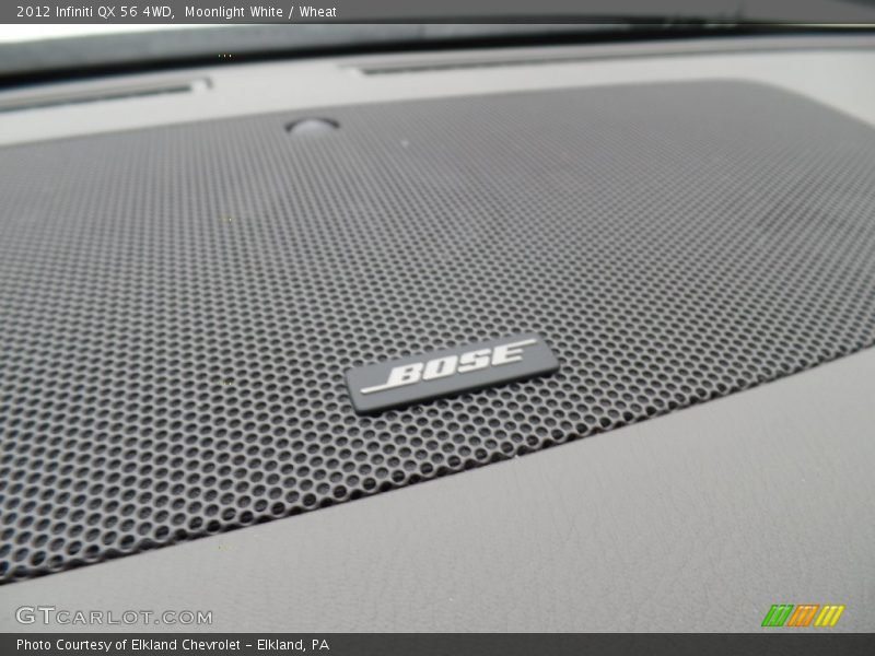 Moonlight White / Wheat 2012 Infiniti QX 56 4WD