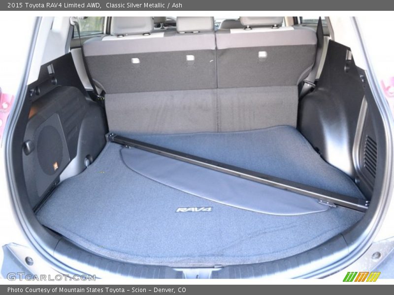 Classic Silver Metallic / Ash 2015 Toyota RAV4 Limited AWD