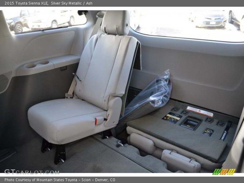 Silver Sky Metallic / Ash 2015 Toyota Sienna XLE