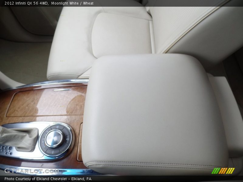 Moonlight White / Wheat 2012 Infiniti QX 56 4WD