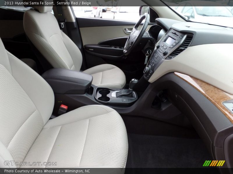 Serrano Red / Beige 2013 Hyundai Santa Fe Sport