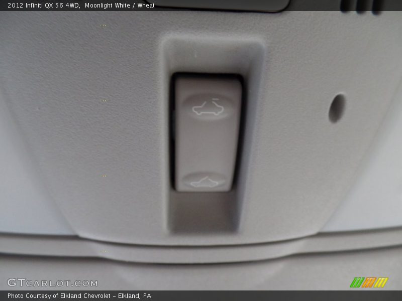 Moonlight White / Wheat 2012 Infiniti QX 56 4WD