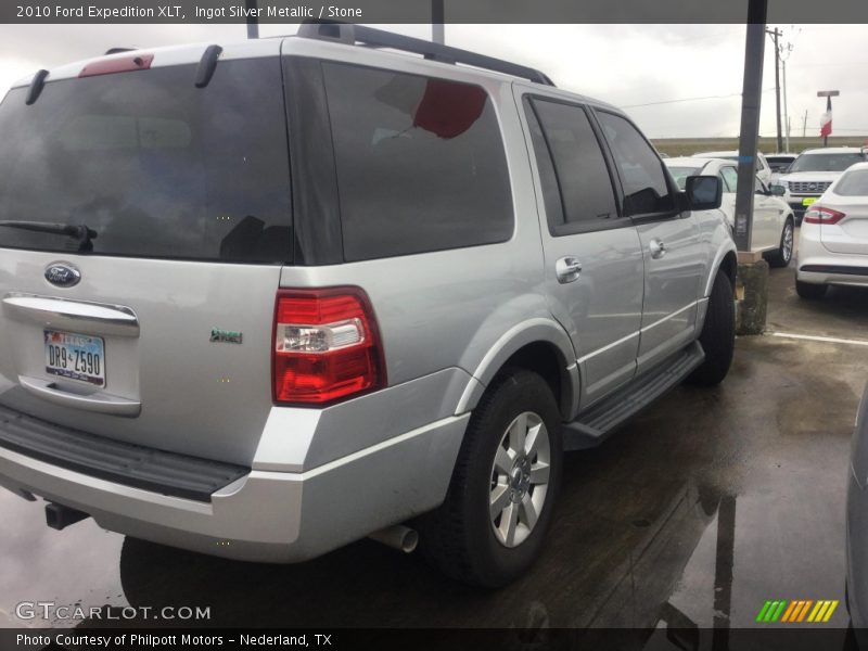 Ingot Silver Metallic / Stone 2010 Ford Expedition XLT