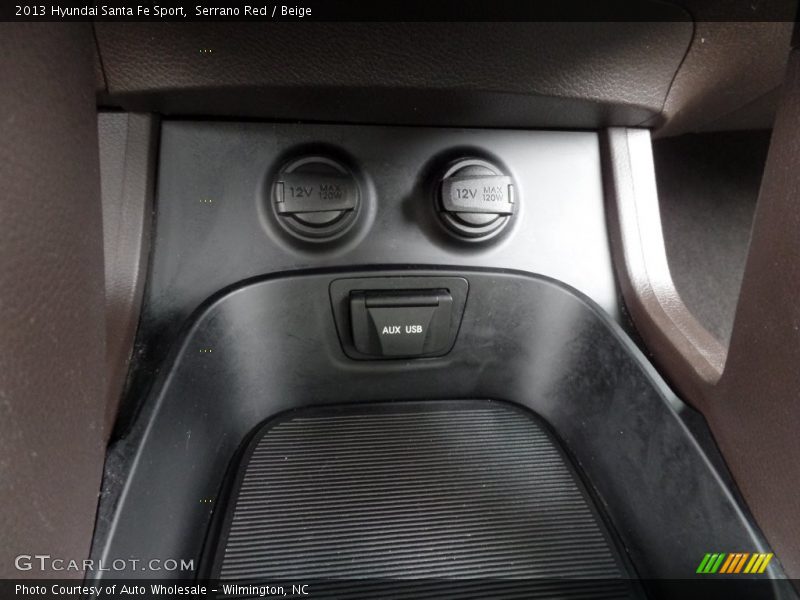 Serrano Red / Beige 2013 Hyundai Santa Fe Sport