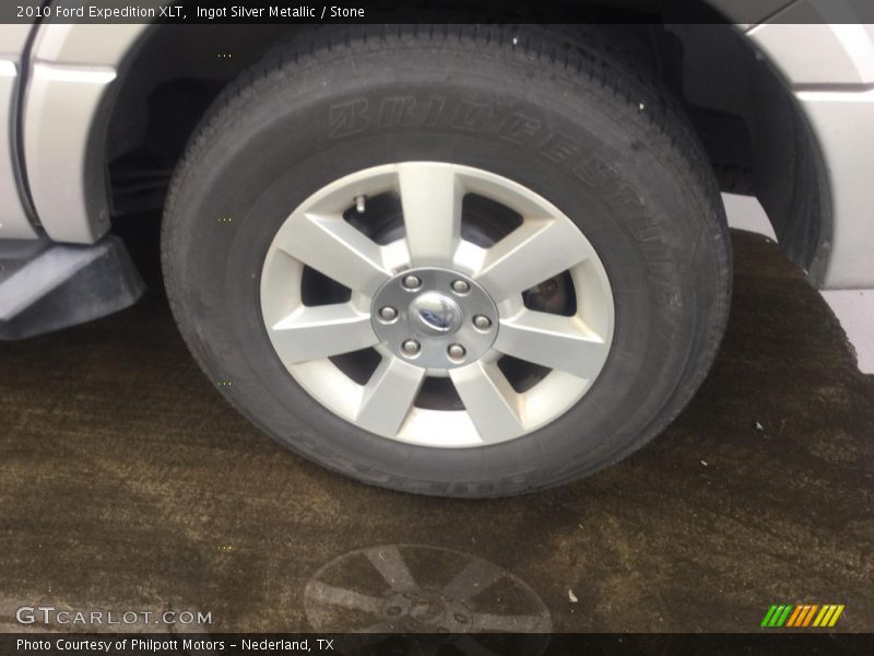 Ingot Silver Metallic / Stone 2010 Ford Expedition XLT