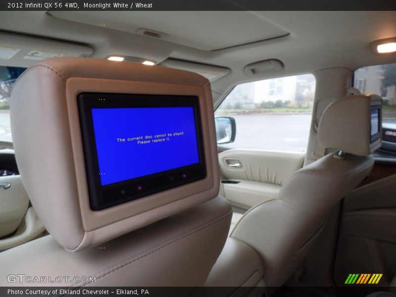 Moonlight White / Wheat 2012 Infiniti QX 56 4WD