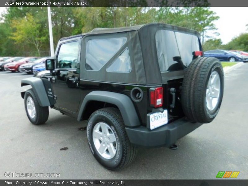 Black / Black 2014 Jeep Wrangler Sport 4x4