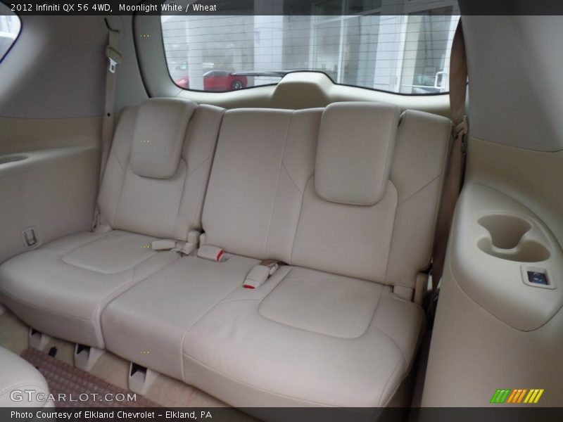 Moonlight White / Wheat 2012 Infiniti QX 56 4WD