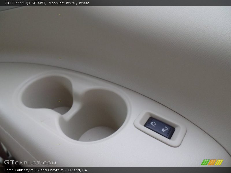 Moonlight White / Wheat 2012 Infiniti QX 56 4WD