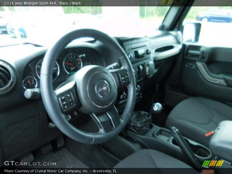 Black / Black 2014 Jeep Wrangler Sport 4x4