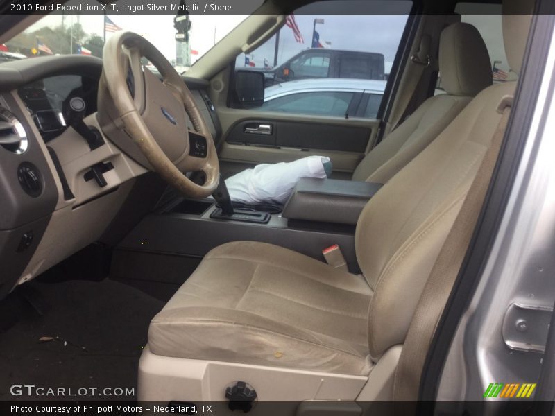 Ingot Silver Metallic / Stone 2010 Ford Expedition XLT