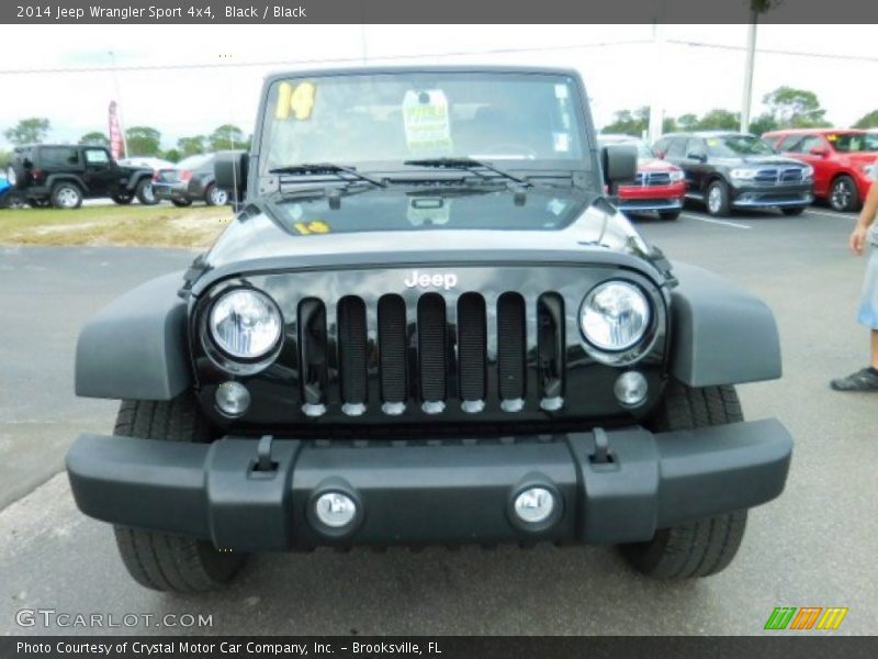 Black / Black 2014 Jeep Wrangler Sport 4x4