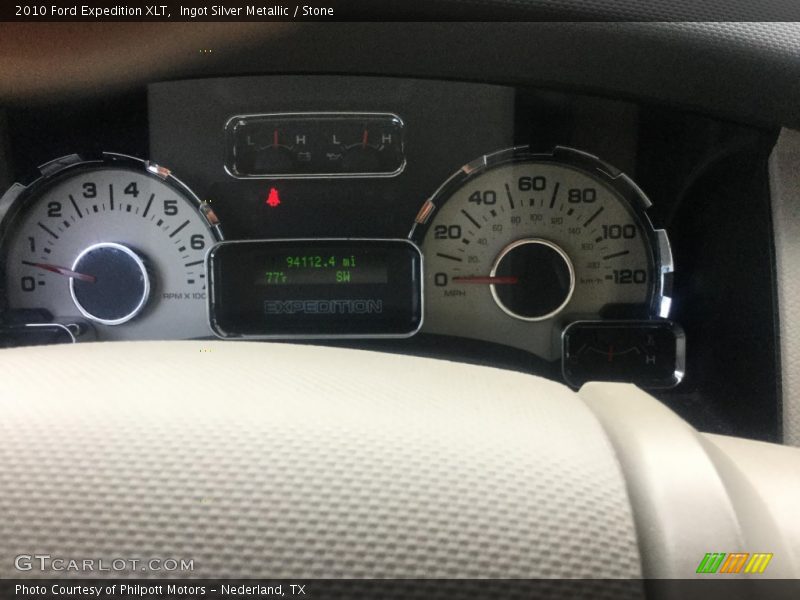 Ingot Silver Metallic / Stone 2010 Ford Expedition XLT