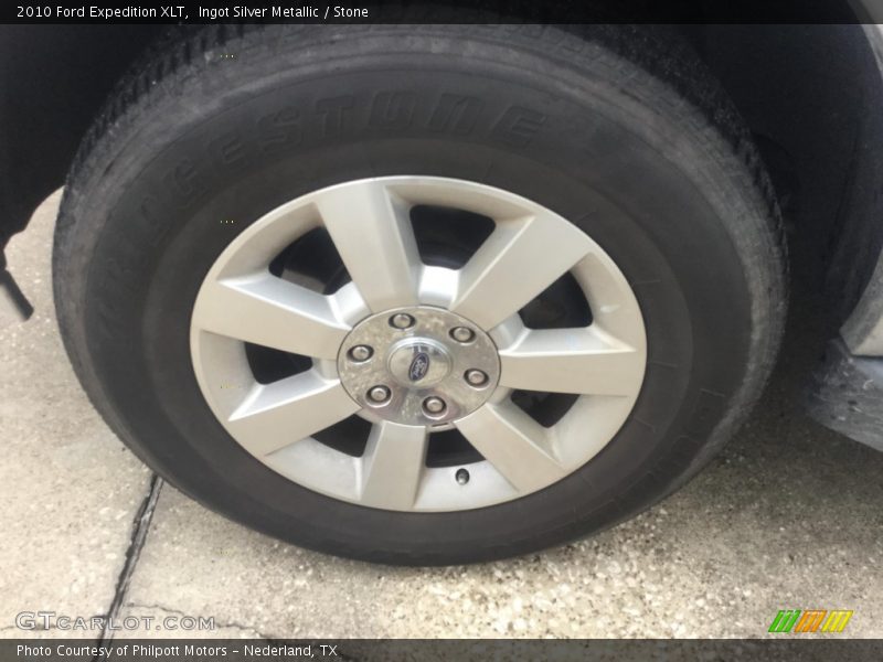 Ingot Silver Metallic / Stone 2010 Ford Expedition XLT