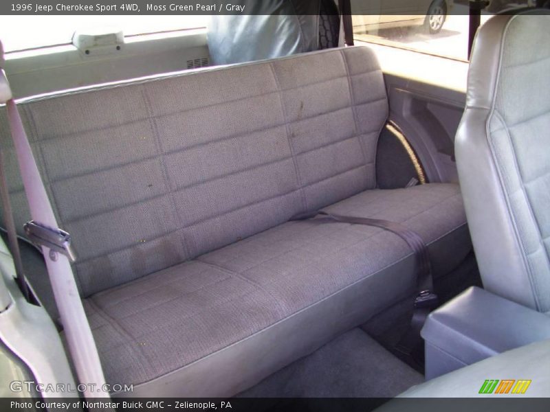 Moss Green Pearl / Gray 1996 Jeep Cherokee Sport 4WD
