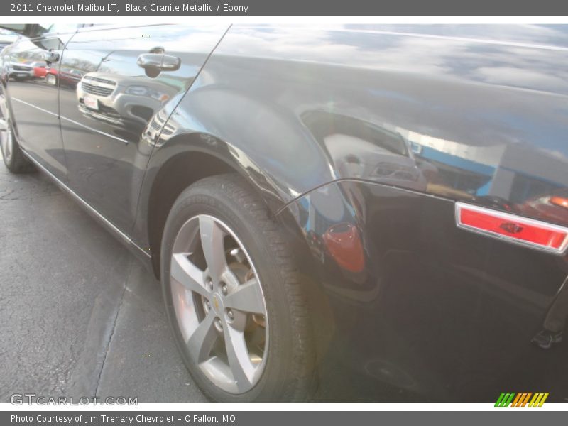 Black Granite Metallic / Ebony 2011 Chevrolet Malibu LT