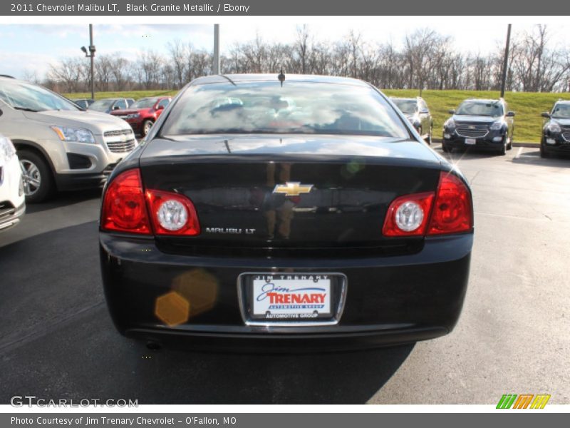Black Granite Metallic / Ebony 2011 Chevrolet Malibu LT