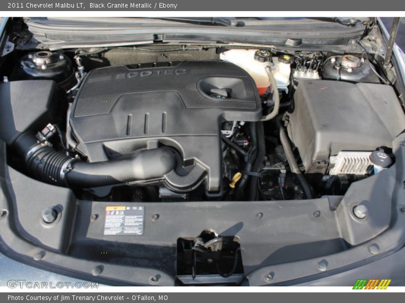 Black Granite Metallic / Ebony 2011 Chevrolet Malibu LT