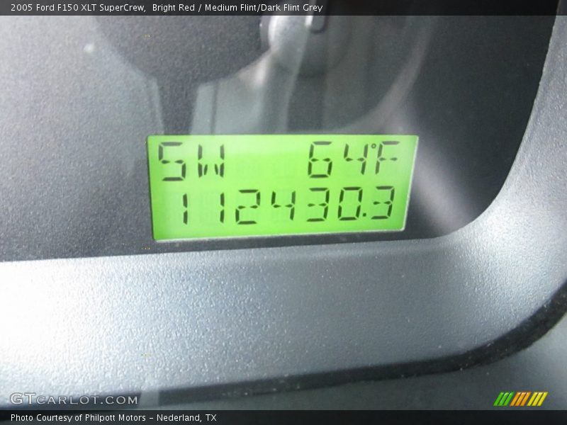 Bright Red / Medium Flint/Dark Flint Grey 2005 Ford F150 XLT SuperCrew