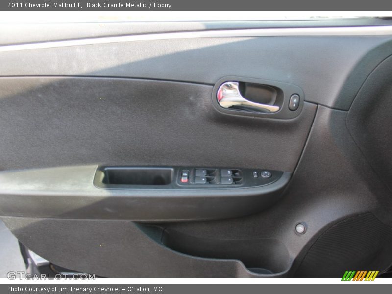 Black Granite Metallic / Ebony 2011 Chevrolet Malibu LT