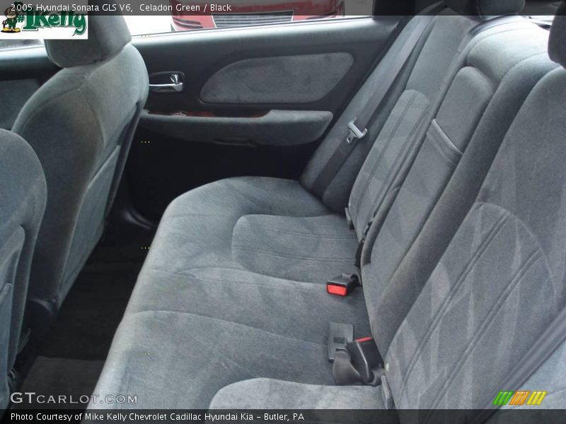 Celadon Green / Black 2005 Hyundai Sonata GLS V6