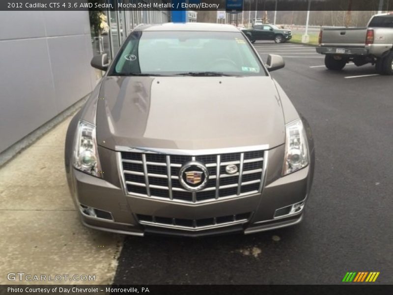 Mocha Steel Metallic / Ebony/Ebony 2012 Cadillac CTS 4 3.6 AWD Sedan