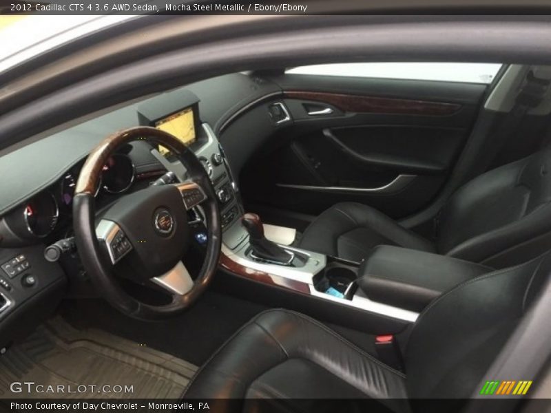 Mocha Steel Metallic / Ebony/Ebony 2012 Cadillac CTS 4 3.6 AWD Sedan