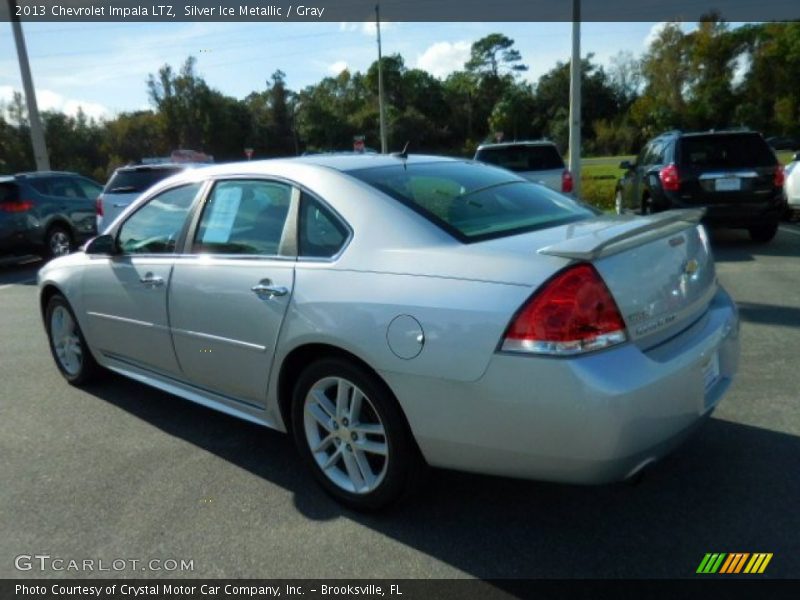 Silver Ice Metallic / Gray 2013 Chevrolet Impala LTZ