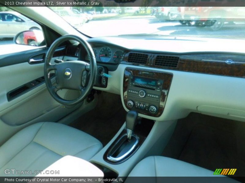 Silver Ice Metallic / Gray 2013 Chevrolet Impala LTZ