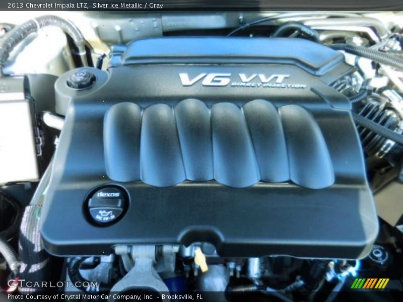 Silver Ice Metallic / Gray 2013 Chevrolet Impala LTZ