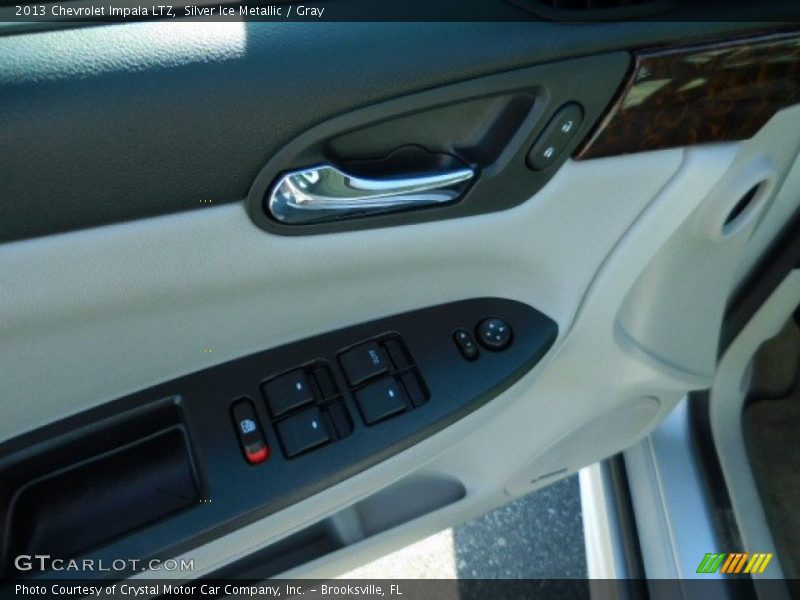 Silver Ice Metallic / Gray 2013 Chevrolet Impala LTZ