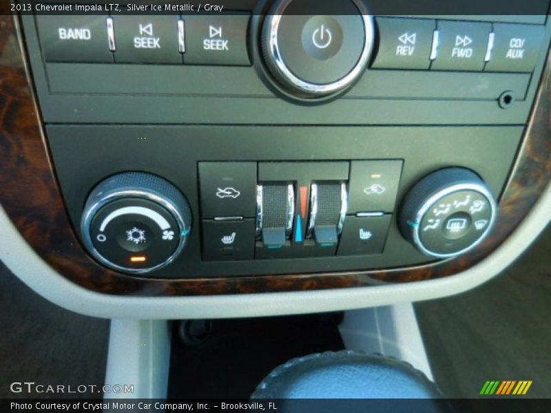 Silver Ice Metallic / Gray 2013 Chevrolet Impala LTZ