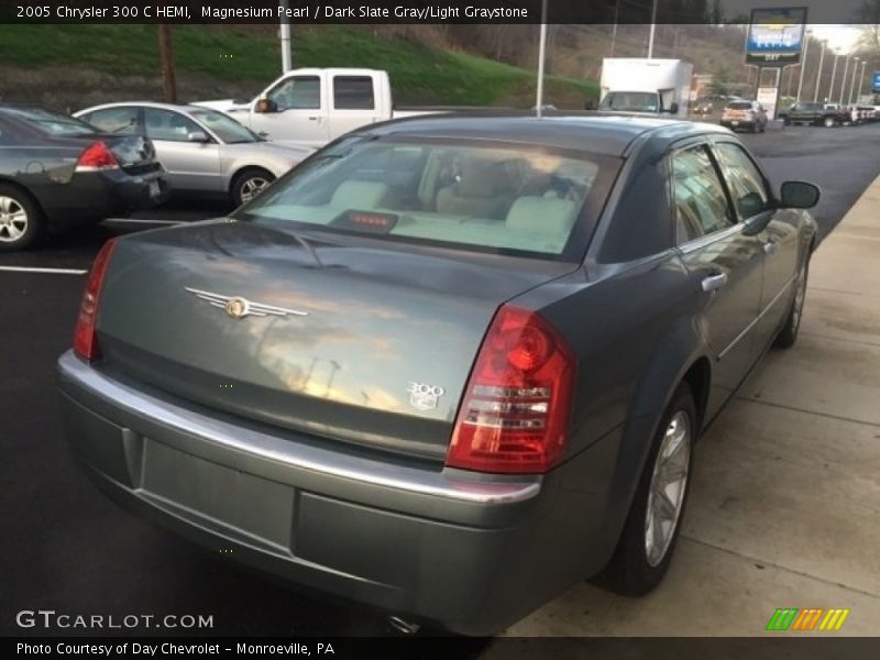 Magnesium Pearl / Dark Slate Gray/Light Graystone 2005 Chrysler 300 C HEMI