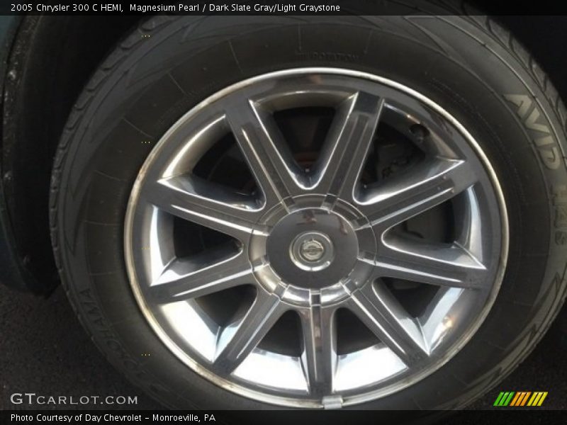 Magnesium Pearl / Dark Slate Gray/Light Graystone 2005 Chrysler 300 C HEMI