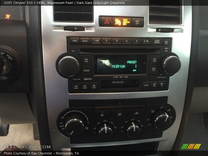 Magnesium Pearl / Dark Slate Gray/Light Graystone 2005 Chrysler 300 C HEMI