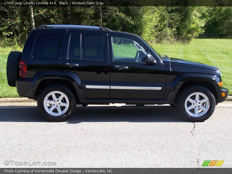 Black / Medium Slate Gray 2006 Jeep Liberty Limited 4x4