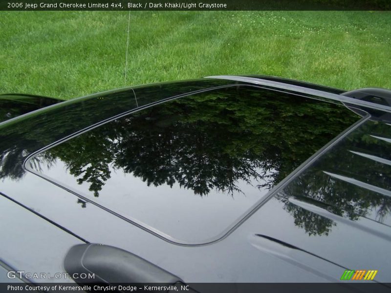 Black / Dark Khaki/Light Graystone 2006 Jeep Grand Cherokee Limited 4x4