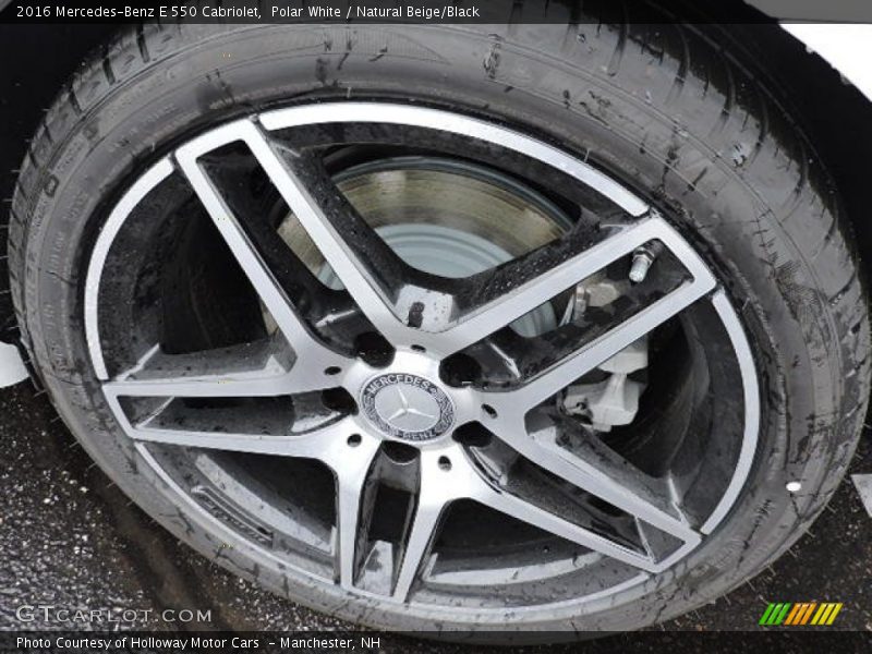 Polar White / Natural Beige/Black 2016 Mercedes-Benz E 550 Cabriolet