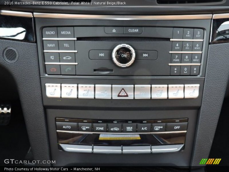Polar White / Natural Beige/Black 2016 Mercedes-Benz E 550 Cabriolet
