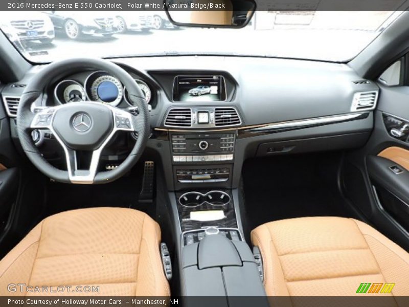 Dashboard of 2016 E 550 Cabriolet