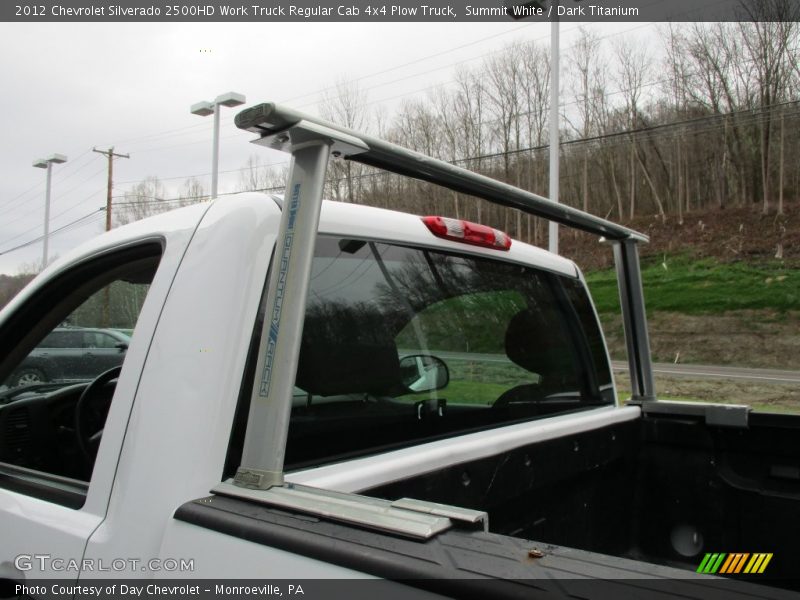 Summit White / Dark Titanium 2012 Chevrolet Silverado 2500HD Work Truck Regular Cab 4x4 Plow Truck