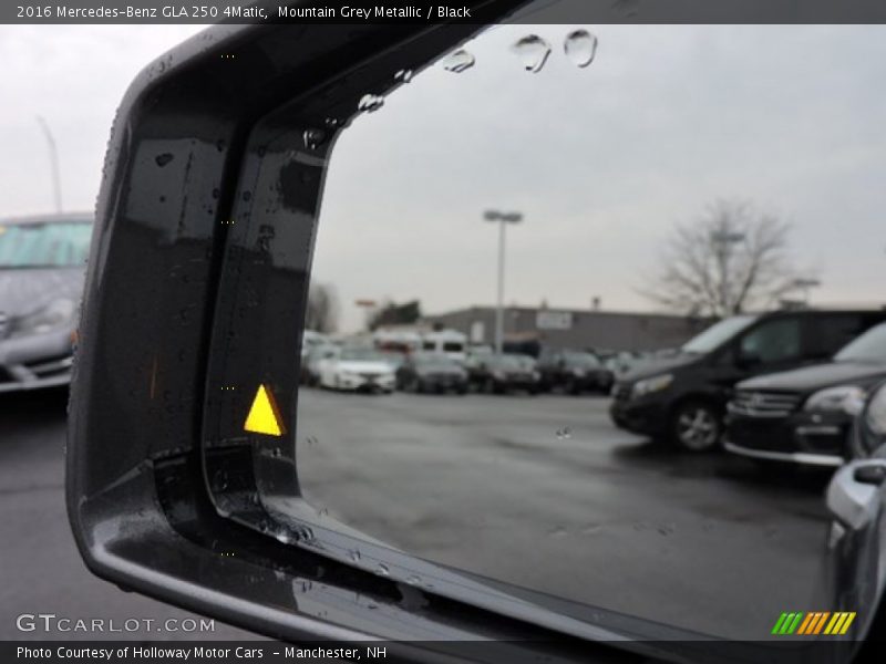 Mountain Grey Metallic / Black 2016 Mercedes-Benz GLA 250 4Matic