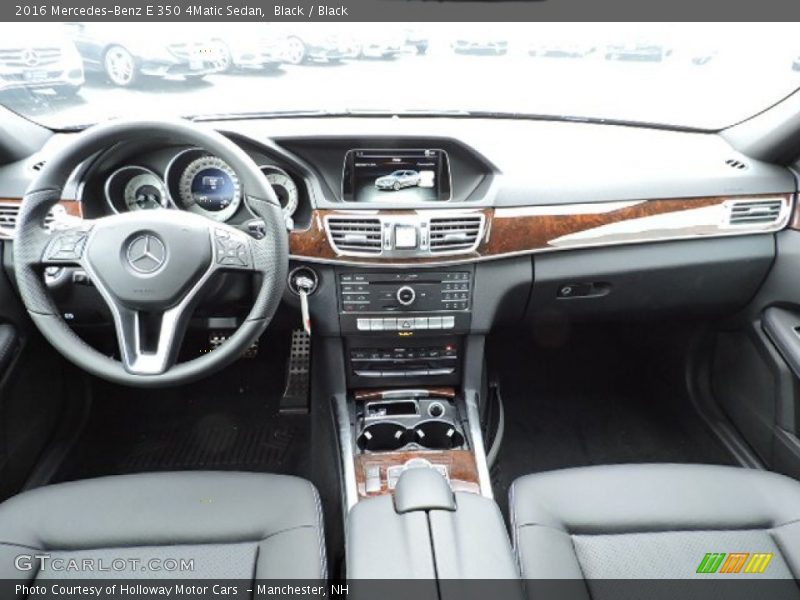 Black / Black 2016 Mercedes-Benz E 350 4Matic Sedan