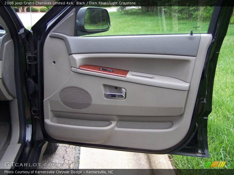 Black / Dark Khaki/Light Graystone 2006 Jeep Grand Cherokee Limited 4x4